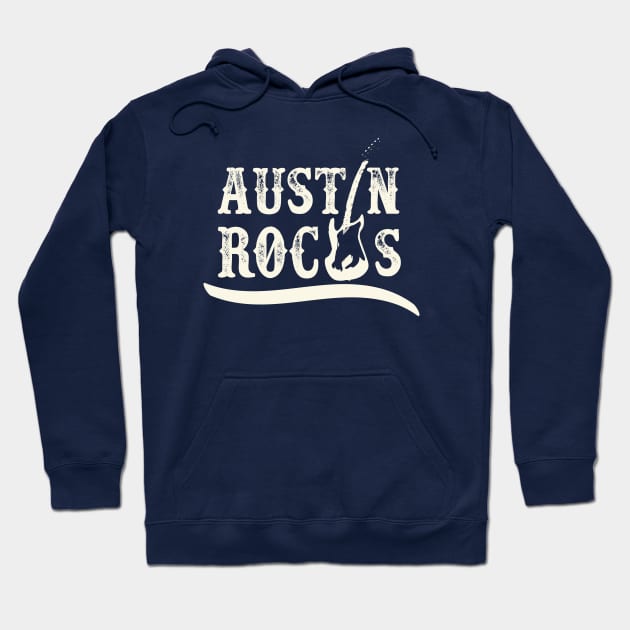 Austin rocks_light color Hoodie by ArteriaMix